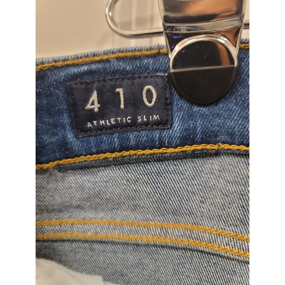 Men's Lucky Brand Athletic Slim Distressed Jeans 36 x 32 - Picture 6 of 9